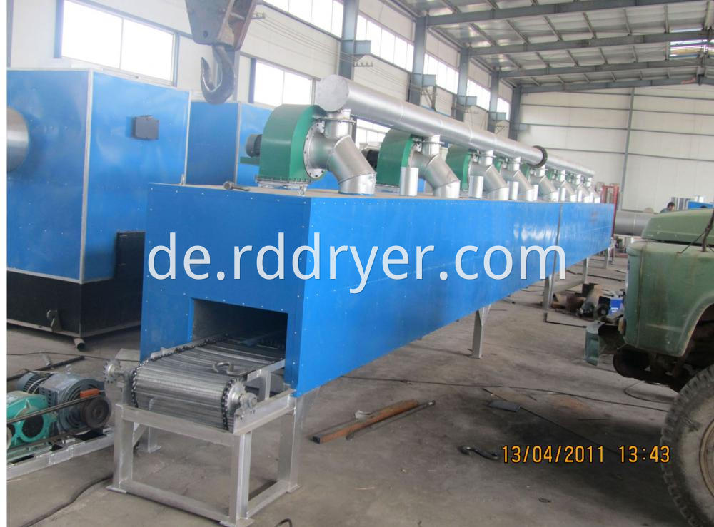 Coal Briquettes Mesh Belt Dryer